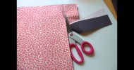 DIY How to Make a Wine Sack or Wine Tote