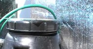 Solar Water Heater: Crude prototype