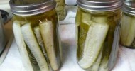 CANNING SOUR DILL PICKLES (CRISPY)