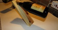 Woodworking Projects  Magic Wine Bottle Holder