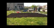 Creating an organic raised bed garden